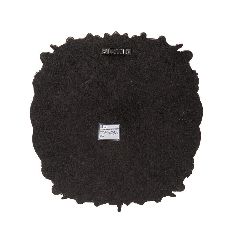 Back of plaque, ready to hang