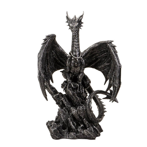 Black Rock Quicksilver Dragon Figurine