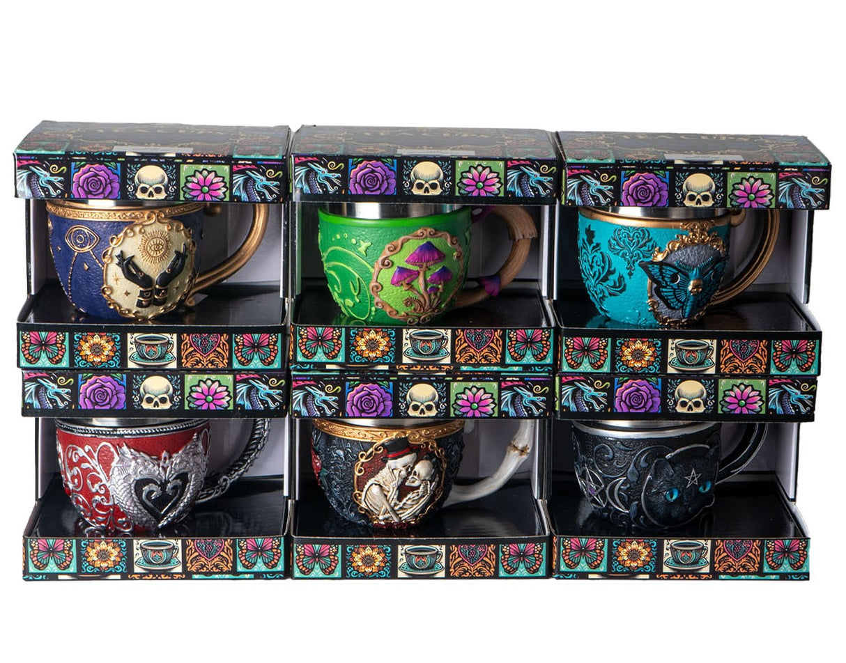 Fantasy Tea Cup Set of 6