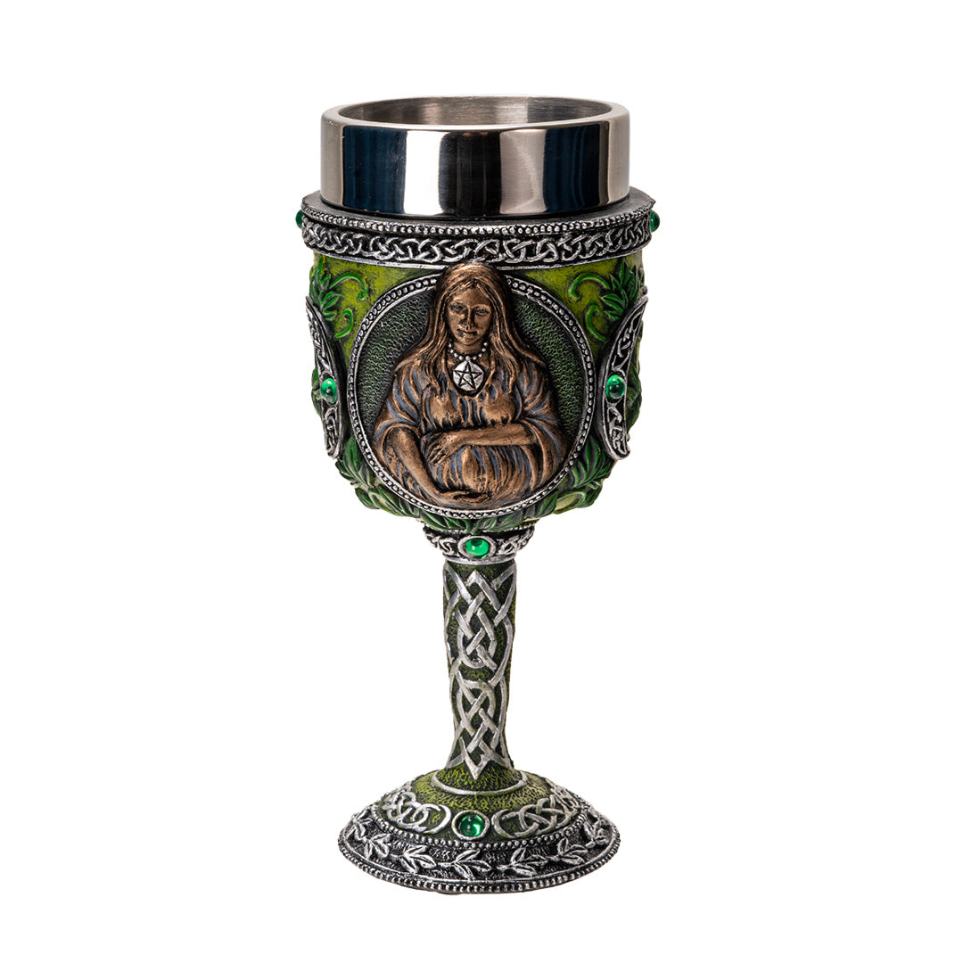 Triple Goddess Mother Goblet