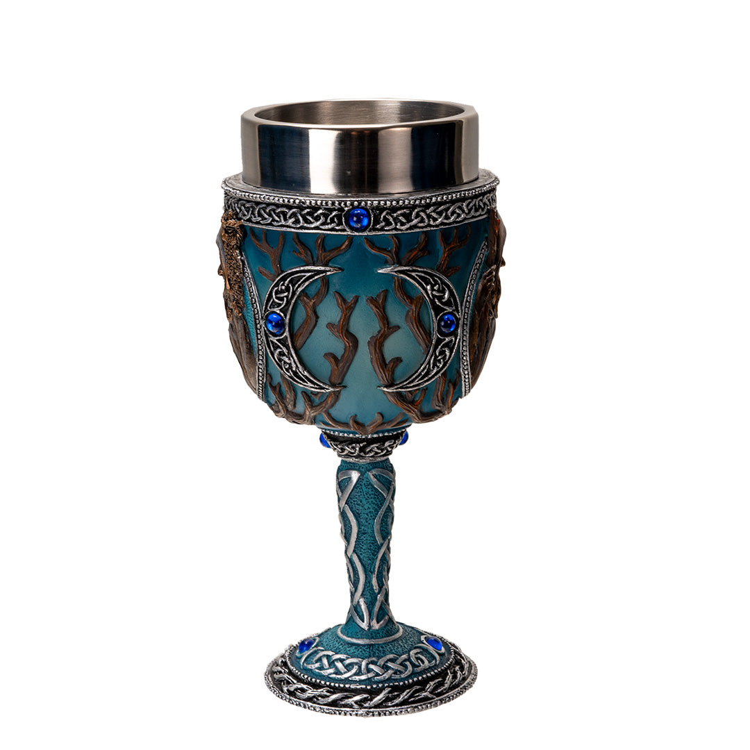 Triple Goddess Crone Goblet