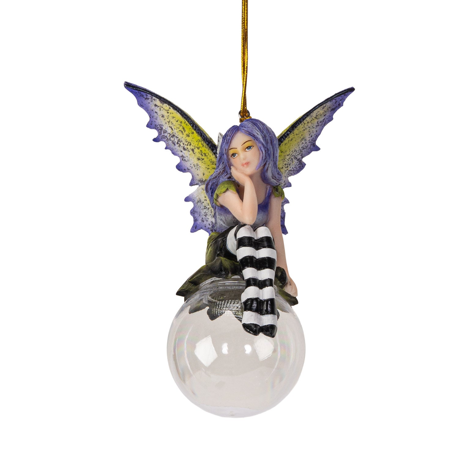 Dulcibelle Bubble Rider Fairy Ornament - Amy Brown Gifts