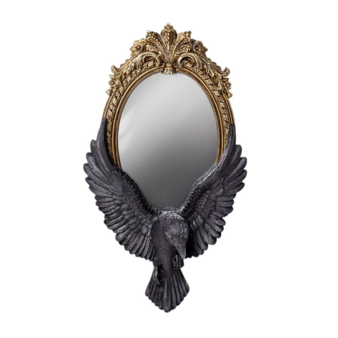 Raven's Gaze Wall Mirror