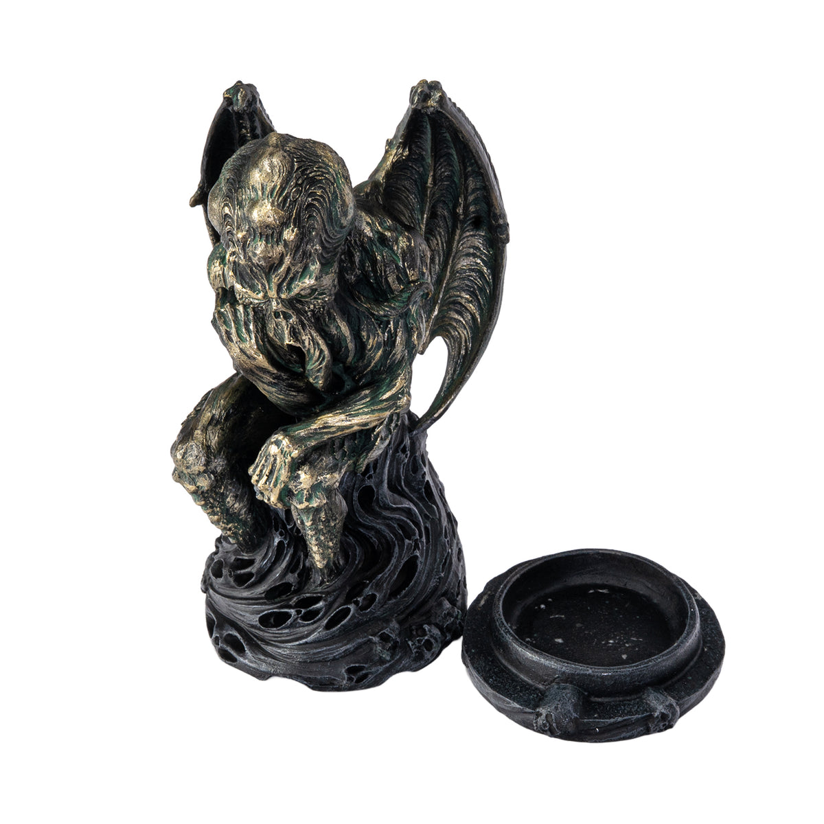 Cthulhu incense burner for cones