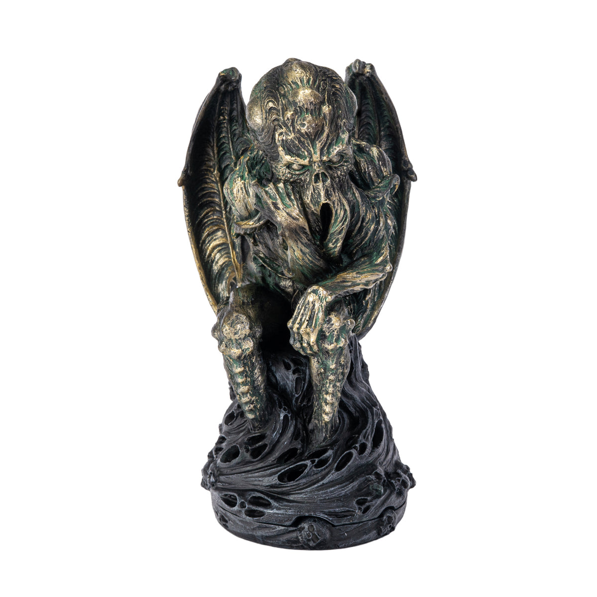 Cthulhu incense burner for cones