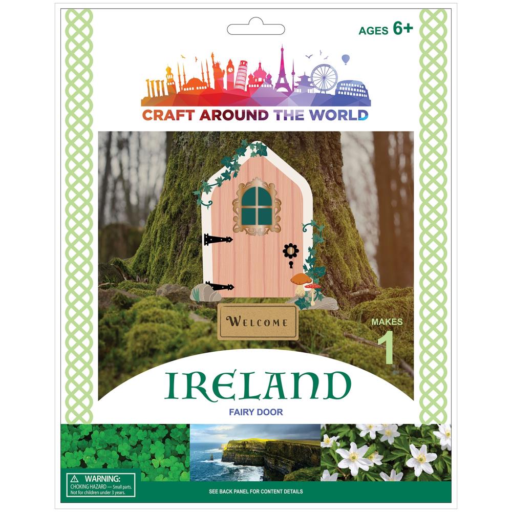 Ireland Fairy Door craft sticker kit