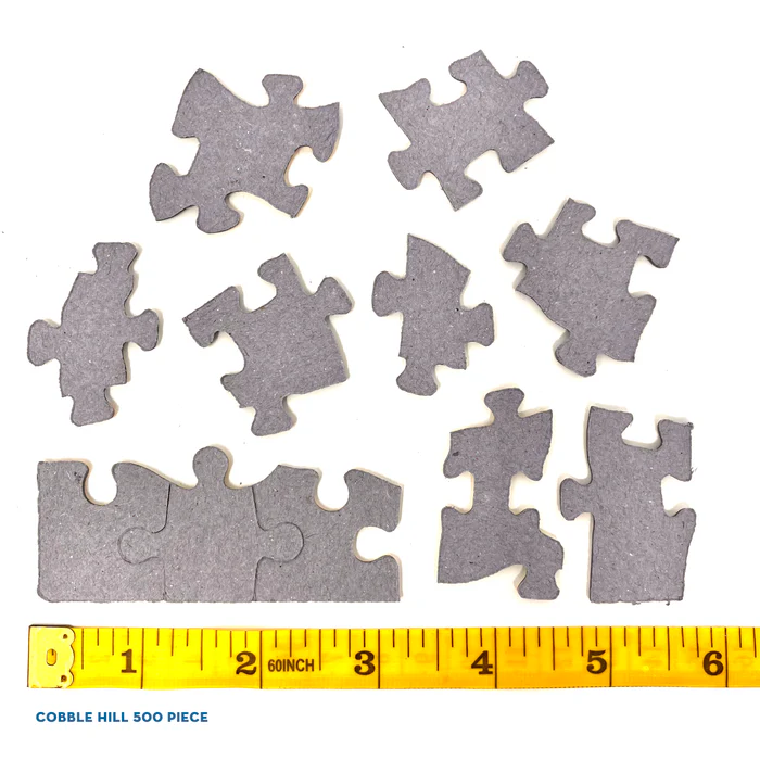 Puzzle piece sizes & shapes