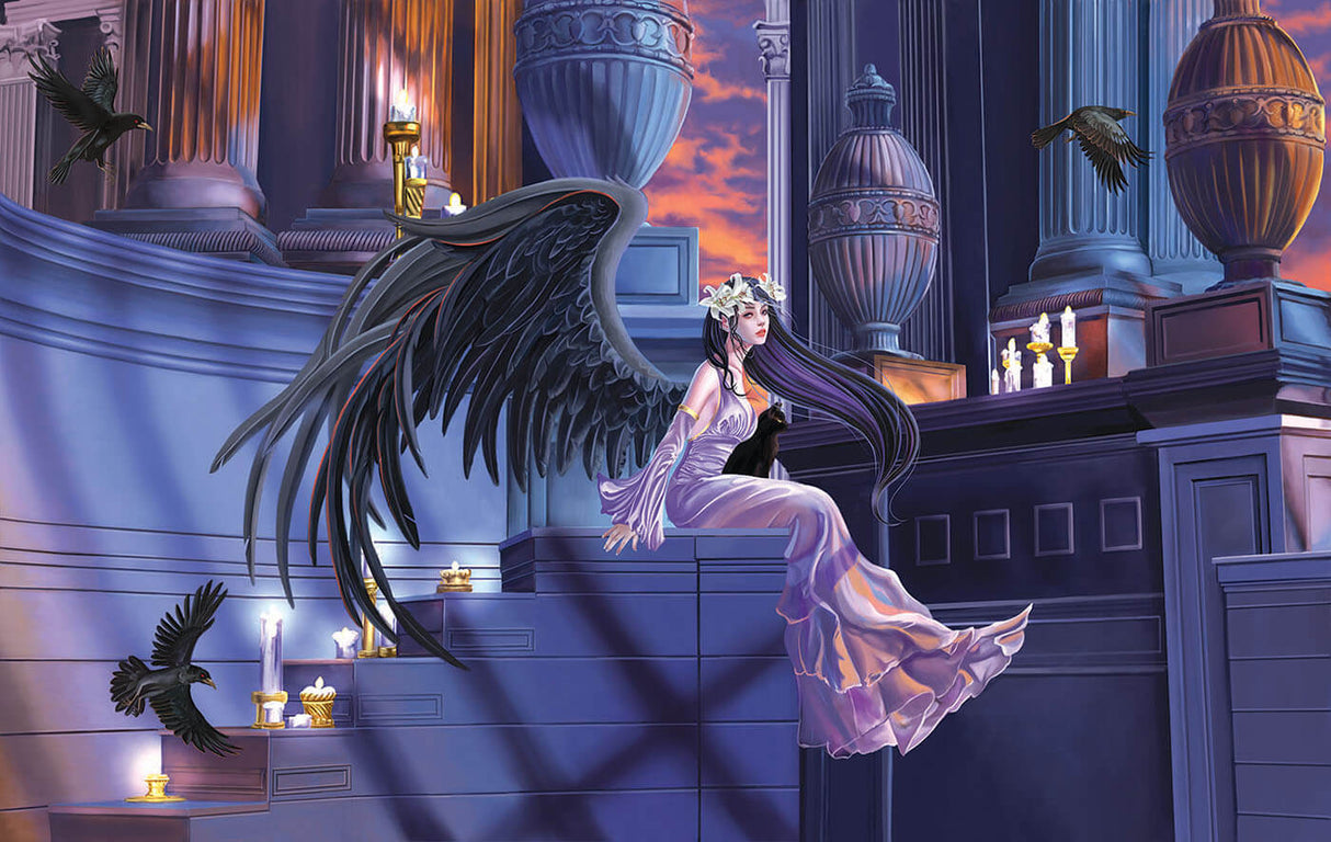 Onyx Angel Jigsaw Puzzle (550 Pieces)