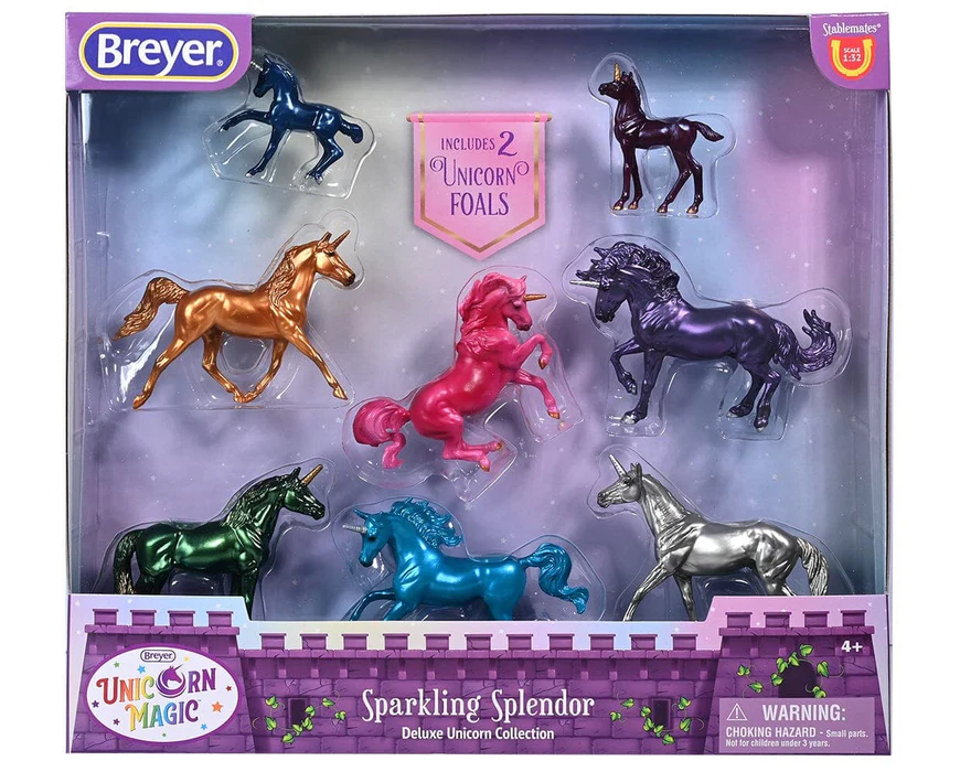 Breyer Sparkling Splendor Deluxe Unicorn Collection