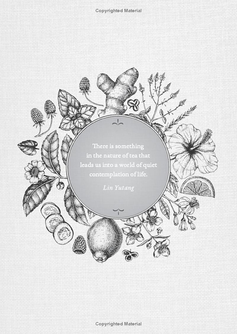 Foreword of Enchanted Teatime book with nature illustrations