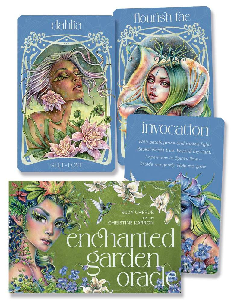 Enchanted Garden Oracle deck with cards