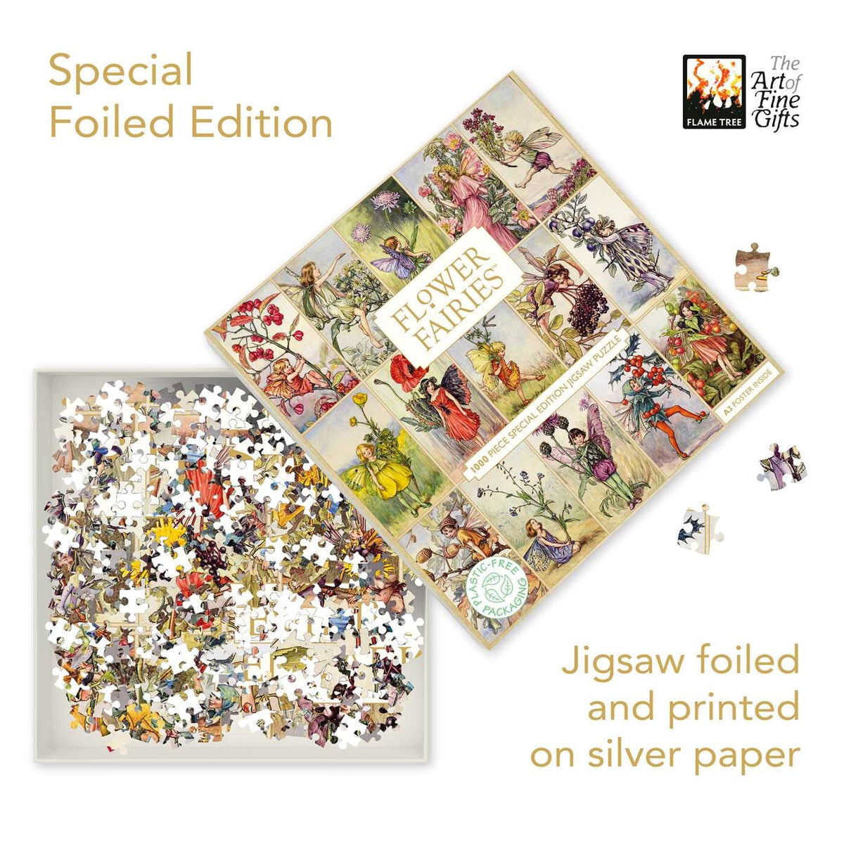 Flower Fairies by Cicely Mary Barker Jigsaw Puzzle - 1000 Pieces