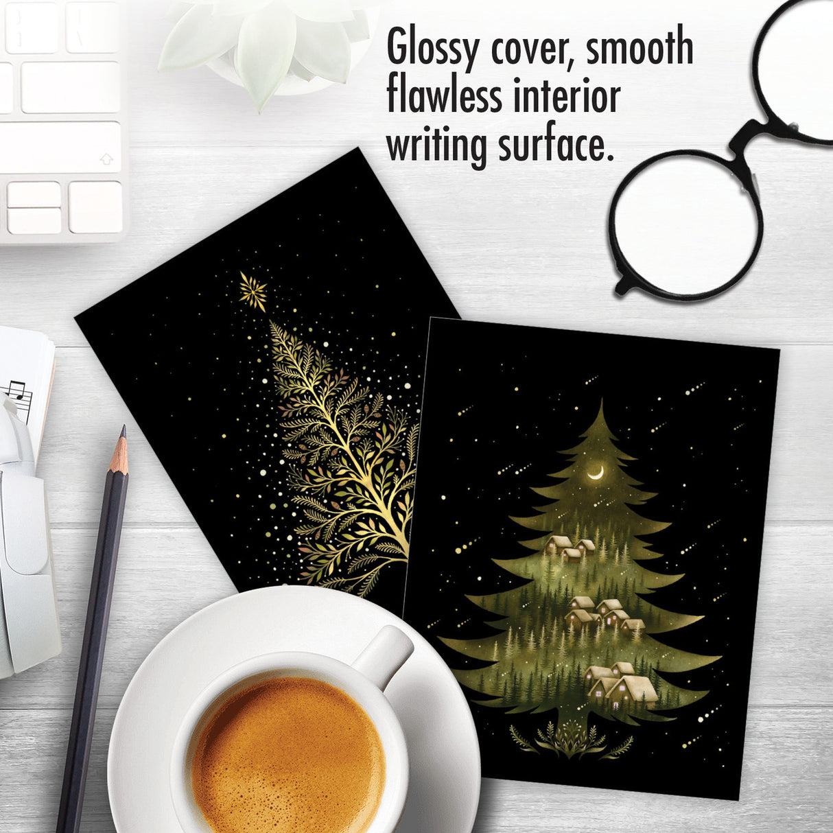 Christmas tree cards