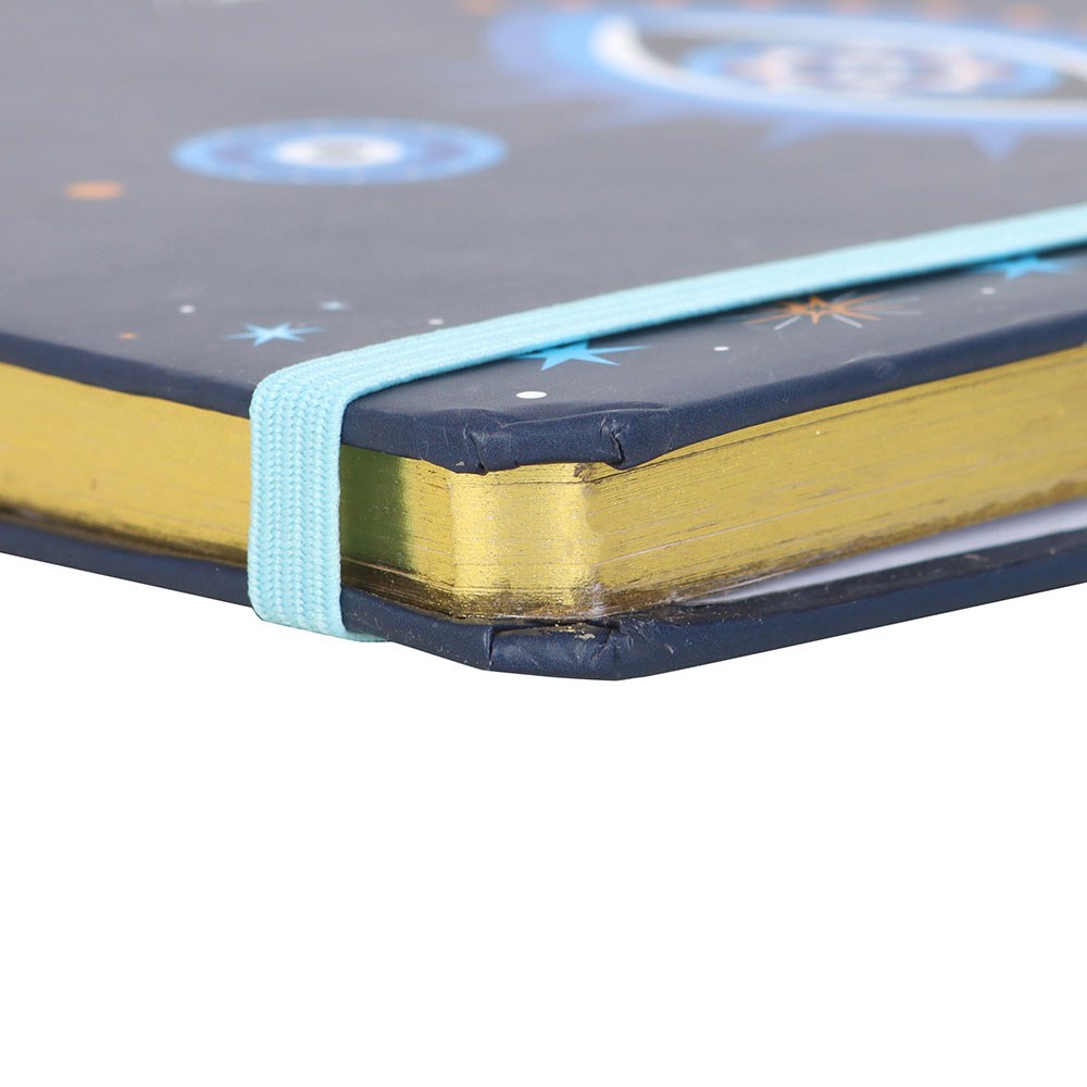 Gold page edges of journal