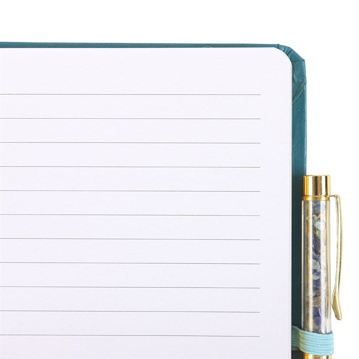 Lined journal pages