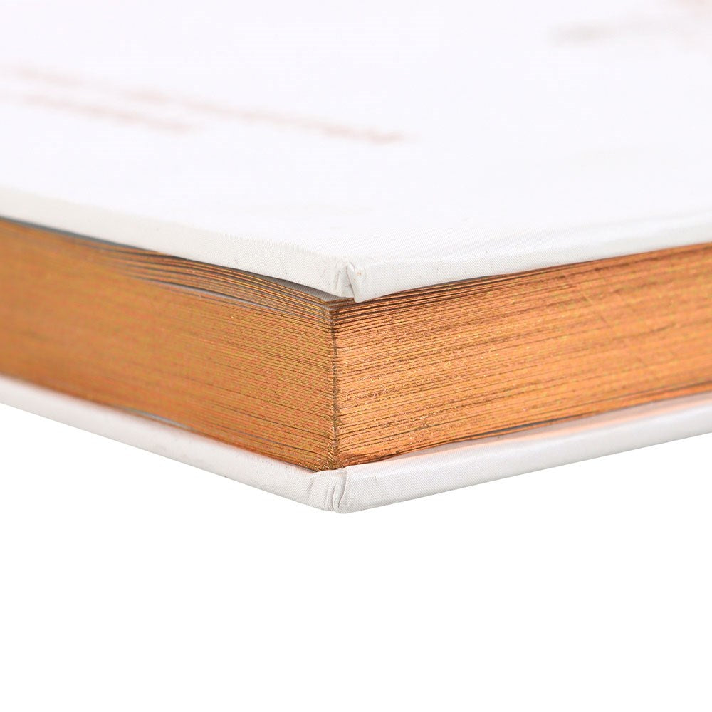 Page edges of journal, gold