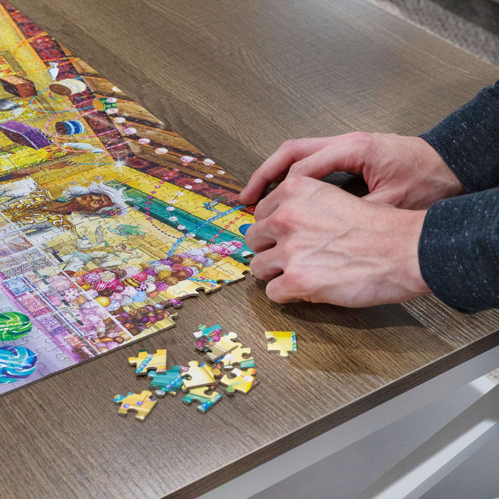 Putting together the Magical Bakery puzzle