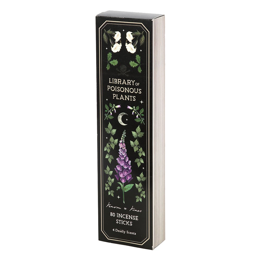 Library of Poisonous Plants 80 Incense Sticks collection