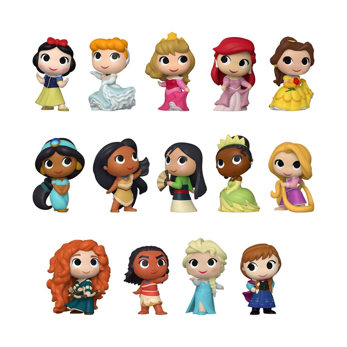 Disney princess figurines