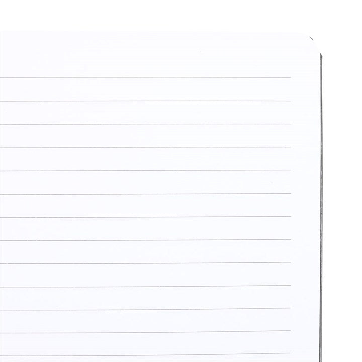 Lined pages of journal