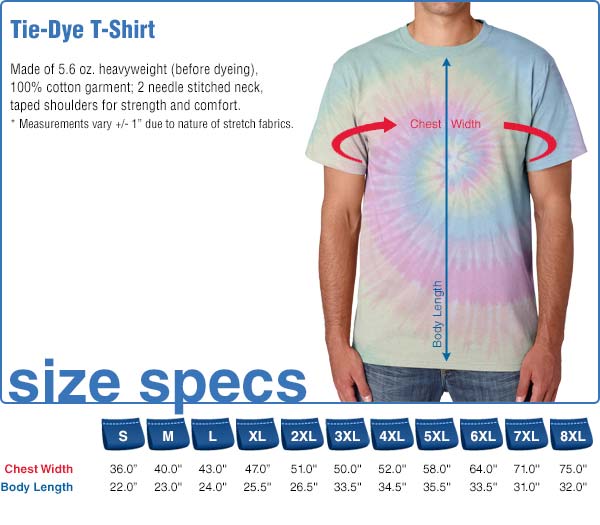 Night Time Dive Tie-Dye Double Sided T-Shirt