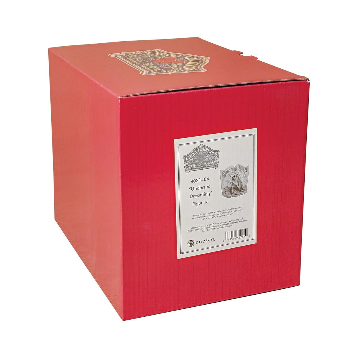 Undersea Dreaming figurine box, red
