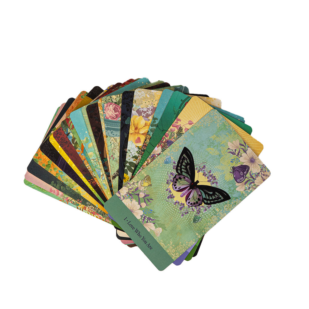 Deck, featuring butterfly motif