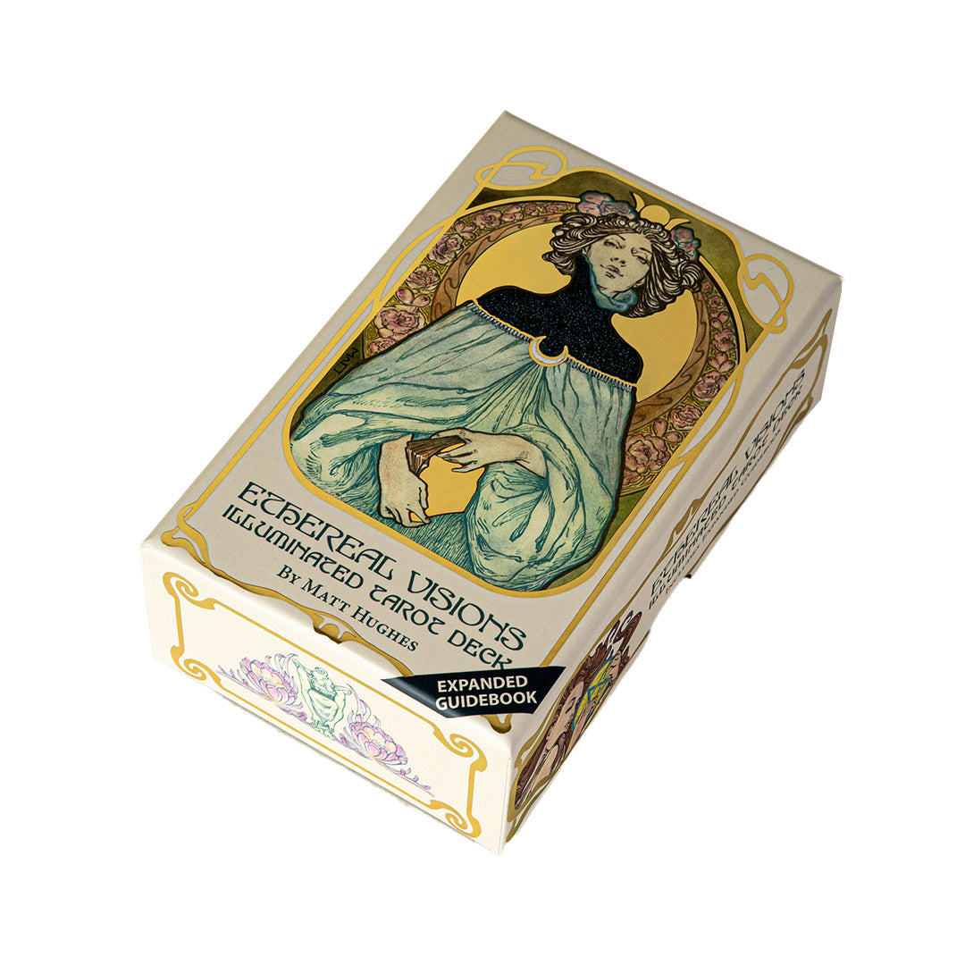 Ethereal Visions tarot deck box