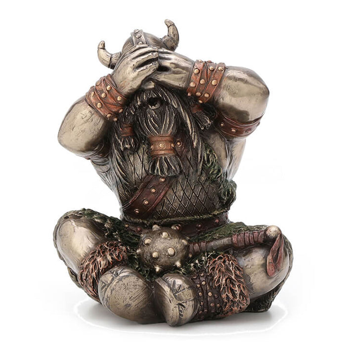Hear, See, Speak No Evil Vikings Figurine
