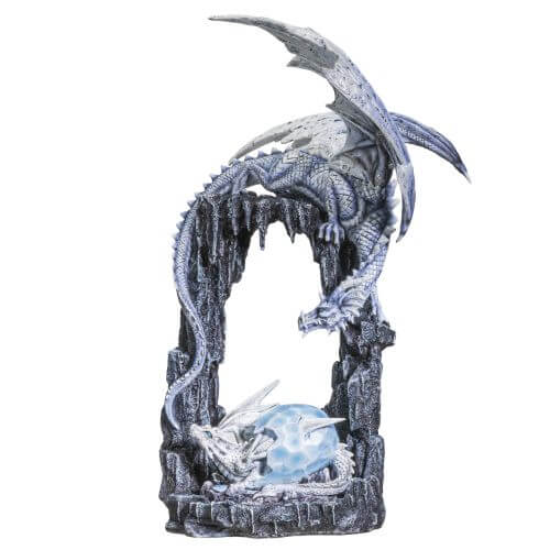Ice Cave Dragon Figurine
