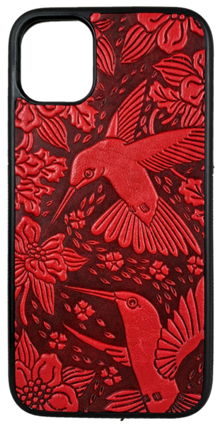 Hummingbird Leather iPhone Case