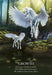 Card art showing a mother and foal pegasus in a forest over a pond. Text reads, "GROWTH: Seek out a mentor or guide. Take baby steps as you grow. Be willing to learn from others."
