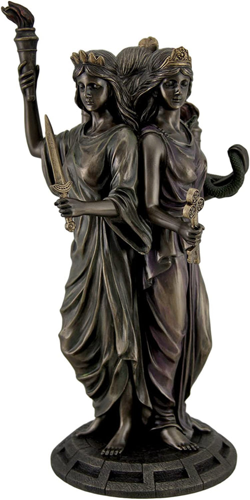 Hecate the Triple Goddess of Magic Figurine