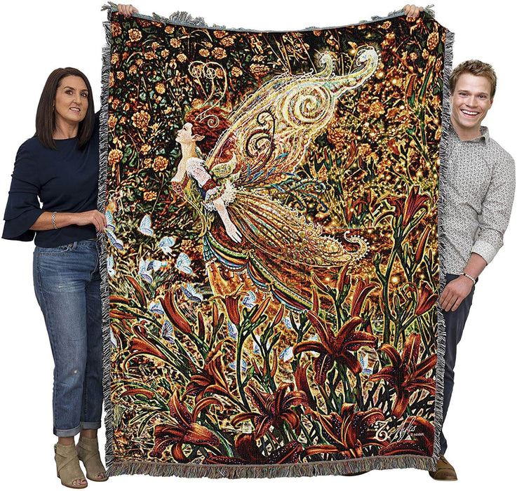 Lily Fairy Tapestry Blanket