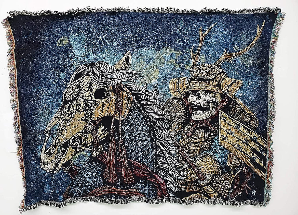 The Way of the Warrior Tapestry Blanket