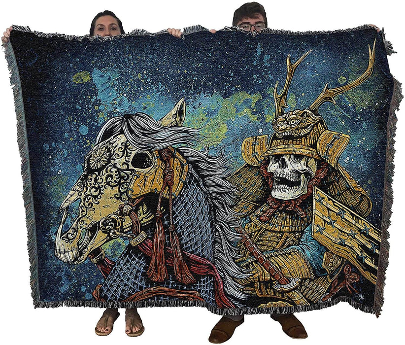 The Way of the Warrior Tapestry Blanket