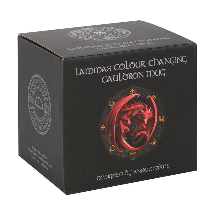 Lammas Dragon Color Changing Cauldron Mug