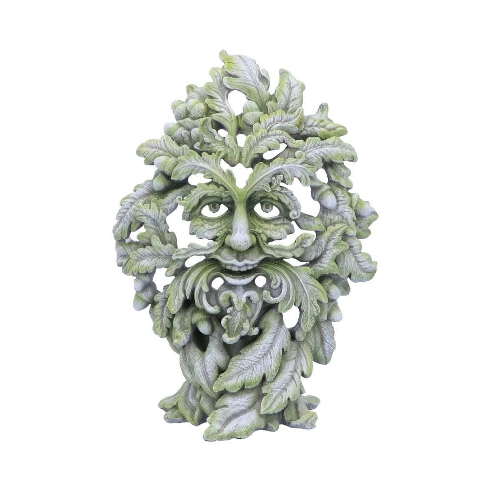 Green man leafy figurine