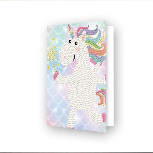 Unicorn Wish Diamond Dotz Greeting Card Kit