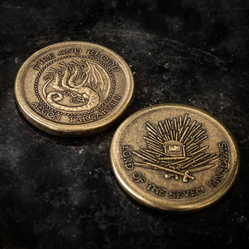 Aegon Targaryen Golden Dragon Collectible Coin