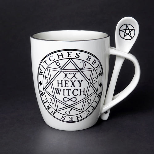 Hexy Witch Mug & Spoon Set