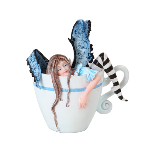 I Need Coffee Fairy Figurine