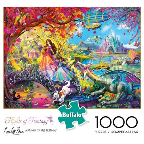 Autumn Castle Festival Jigsaw Puzzle (1000 Pieces)