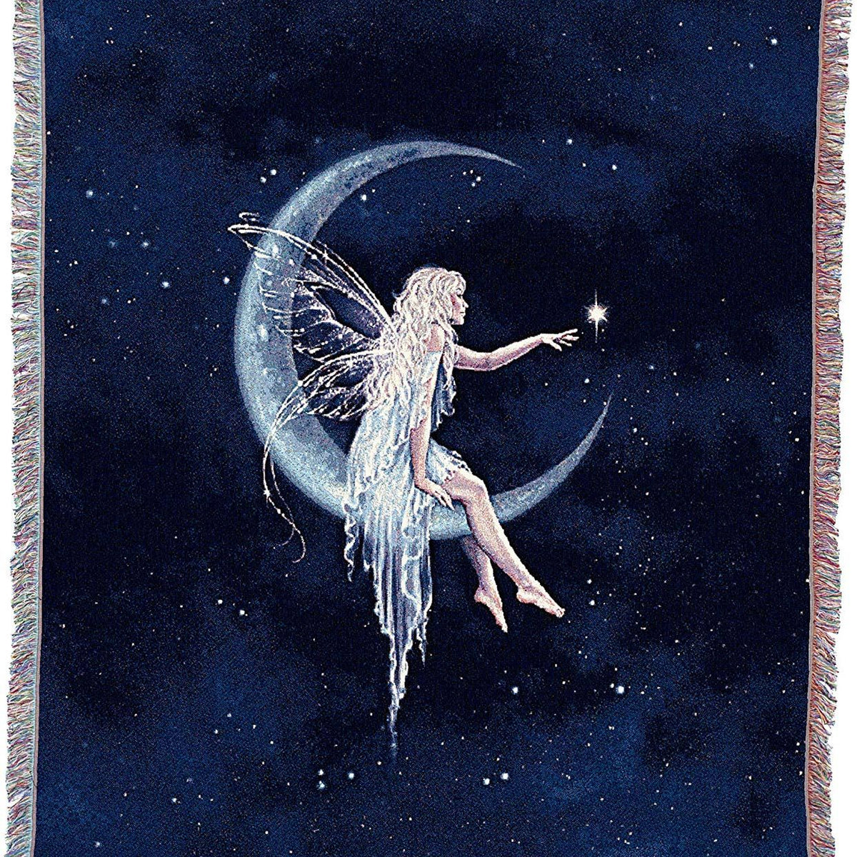 Birth of a Star Tapestry Blanket: Rachel Anderson Gifts FairyGlen