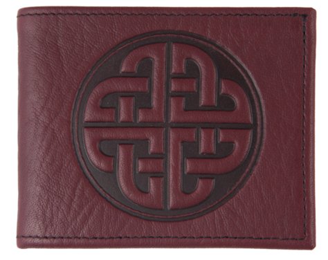 Bold Celtic Leather Wallet