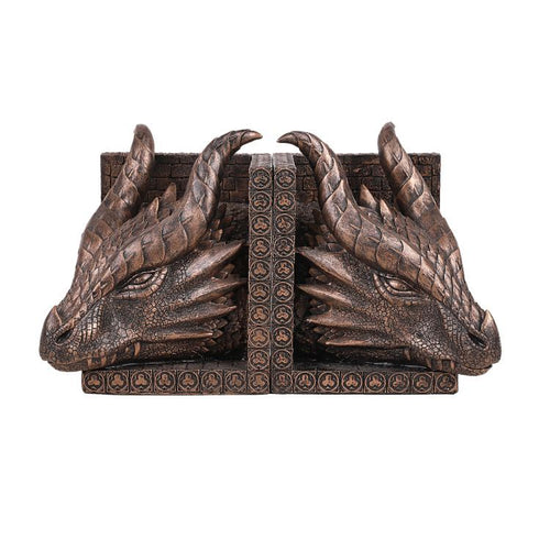 Bronze Dragon Bookends