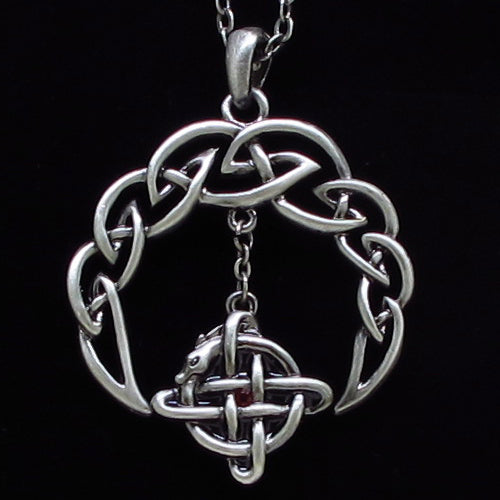 Celtic Crescent Necklace