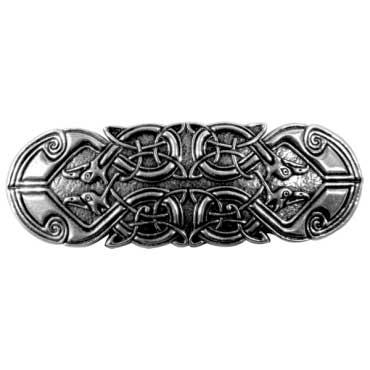 Celtic Peacock Hairclip