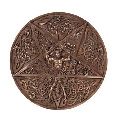 Celtic Pentacle Wall Plaque