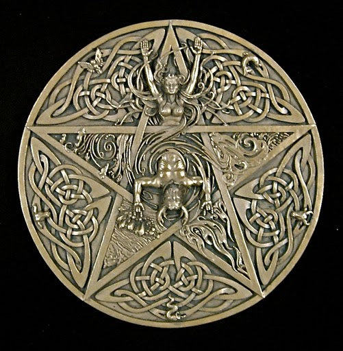 Celtic Pentacle Wall Plaque